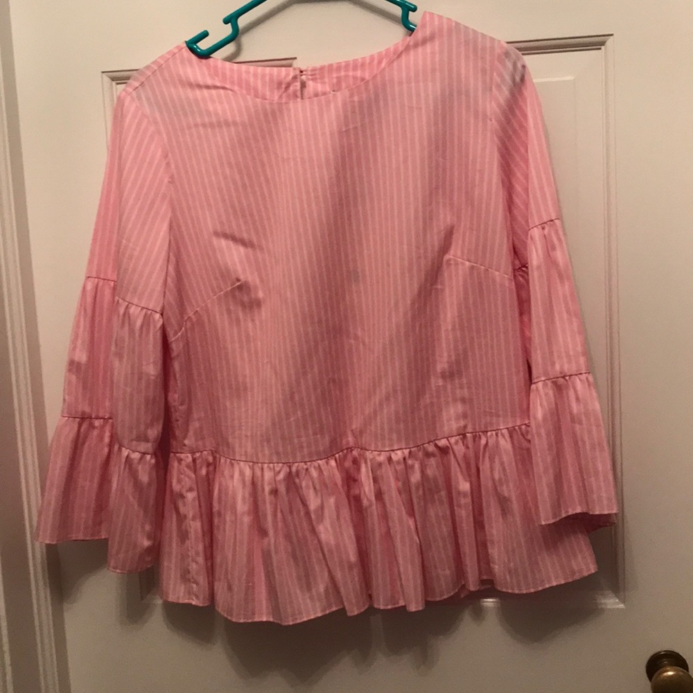 Pink and white cotton Tyler Boe shirt